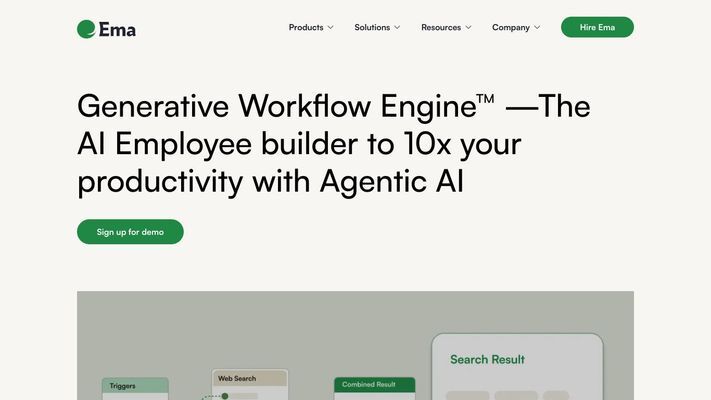 Ema - Universal AI Employee, Agentic AI Tool for Enterprise