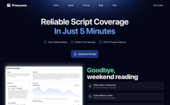 Prescene - AI Script Coverage