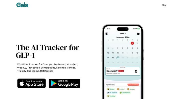 Gala GLP-1 Tracker | Tracker for Ozempic, Zepbound & More