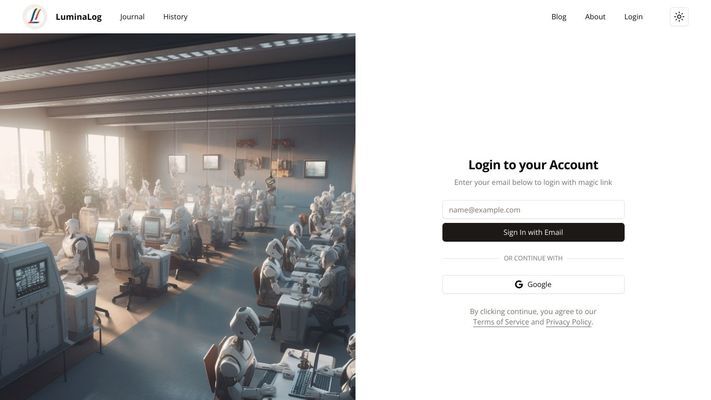 A journaling app