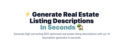 Property Description Generator