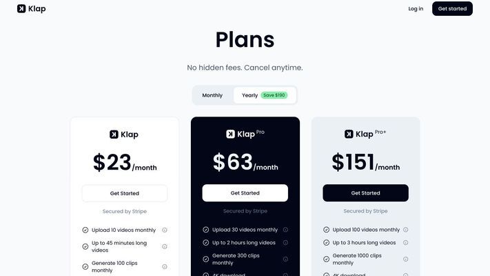 Klap | Turn videos into viral shorts
