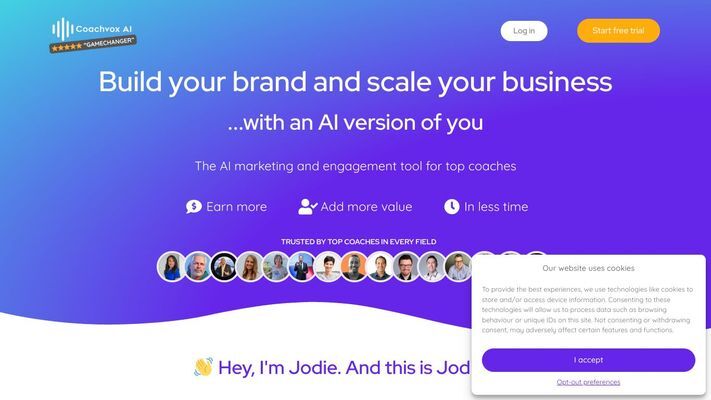 Coachvox AI | Create an AI version of yourself