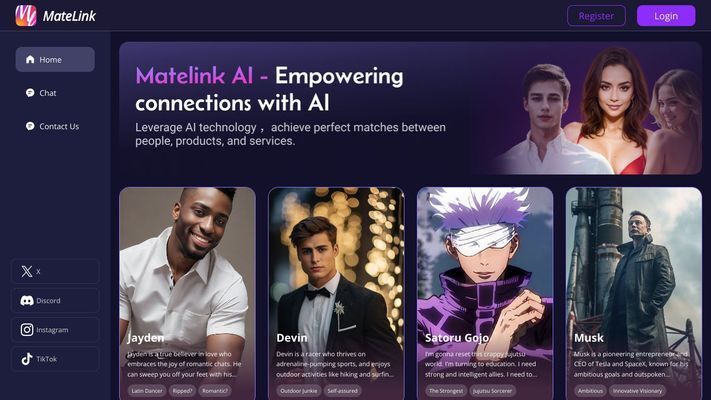 Matelink AI-Empowering connections with AI