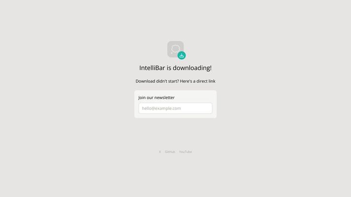 IntelliBar