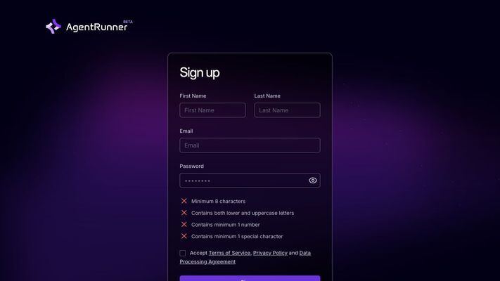 AgentRunner Workflow Builder