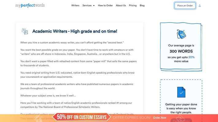 Do My Essay For Me | Essay Writing Service at 11$/Page