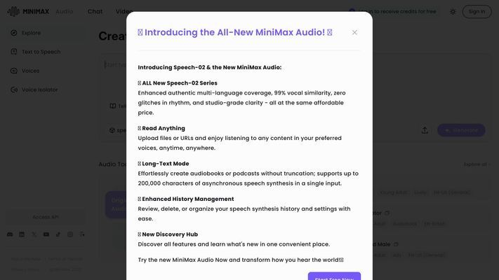 MiniMax Audio