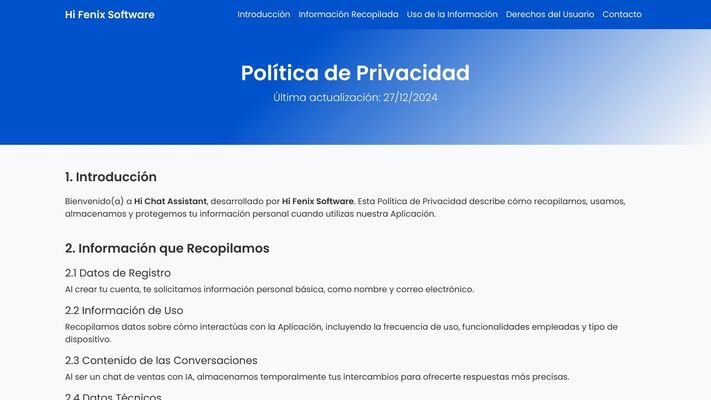 Chatbot de Ventas