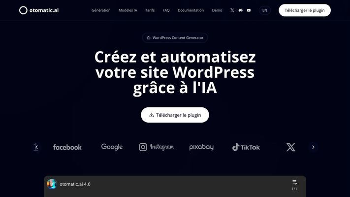 Générateur de Contenu WordPress avec IA