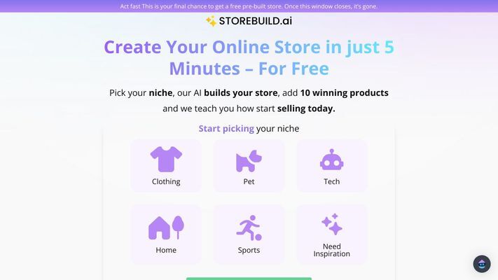 [Toolify-AI] StoreBuild.ai – Storebuild.ai