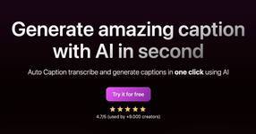 Auto Caption AI - Easy to use
