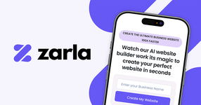 Zarla AI Website Builder - Create Your Website 100x Faster