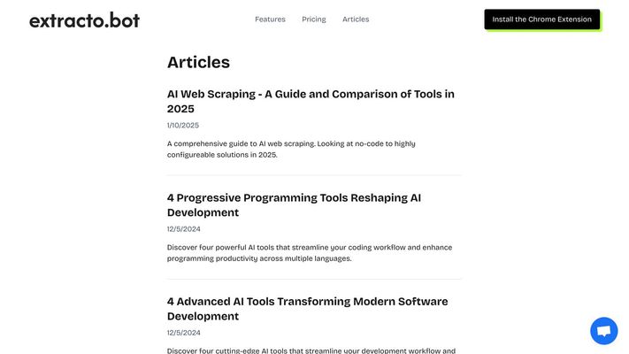 Extracto.bot