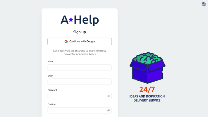 AHelp: Ultimate Hub of Educational and AI Writing Tools