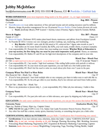 AI Resume Builder | The Most Popular Free Resume Template | Sheets Resume