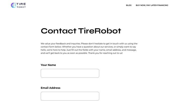 Tire Robot AI Deal Finder