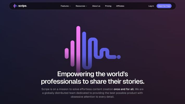 Your LinkedIn personal branding workspace | Scripe