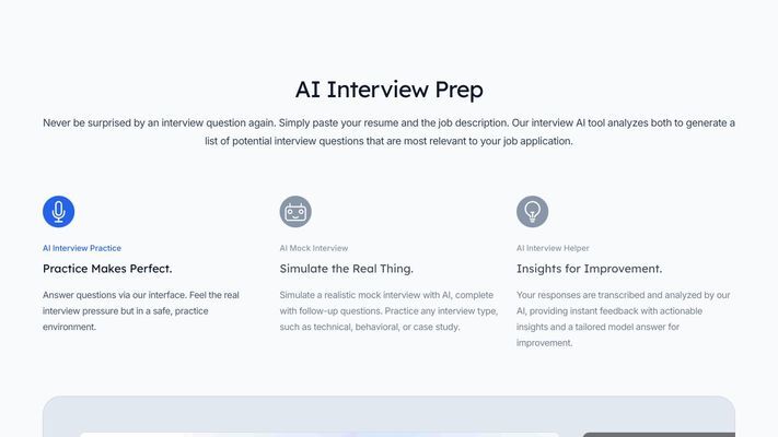 Interviews Chat: AI Interview Copilot & Prep