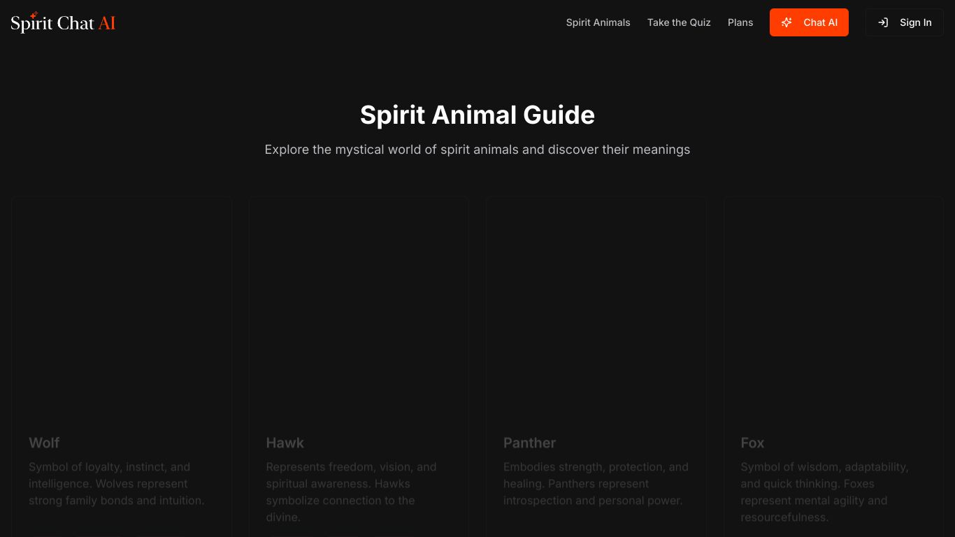 Spirit Chat AI