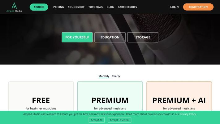 Make music online, Free Music Making & Recording Website - Amped Studio