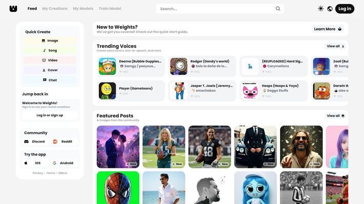 Weights | Create with AI for Free