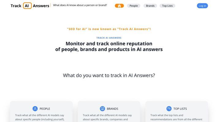 Track AI Answers
