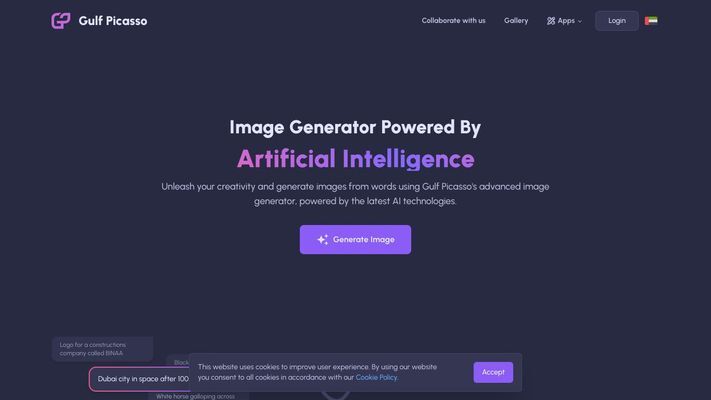 Gulf Picasso | بيكاسو الخليج - A free AI-powered tool for creating images and avatars