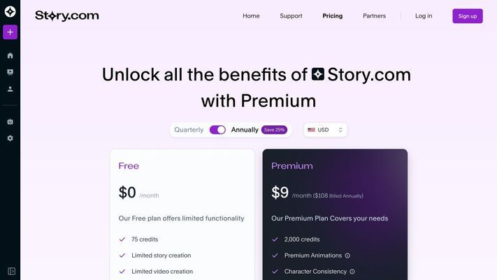 The #1 AI Storytelling Platform | Story.com