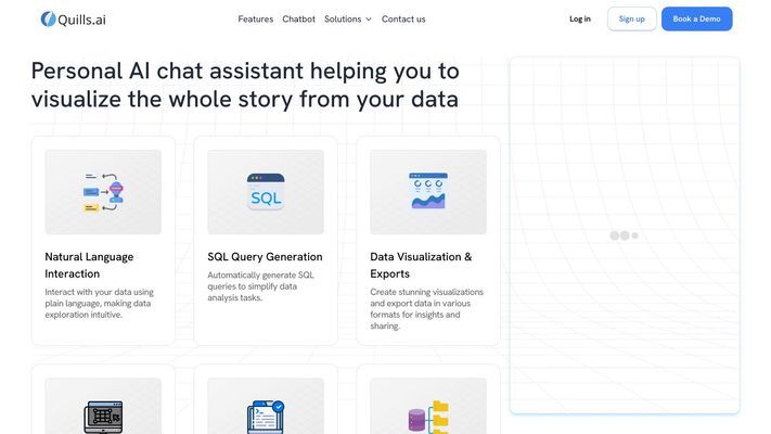 AI assistant for data insights along with SQL Query Generator | Quills AI