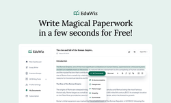 Free Essay & Paper Writer Paraphrasing AI Assistant Tool - EduWiz AI