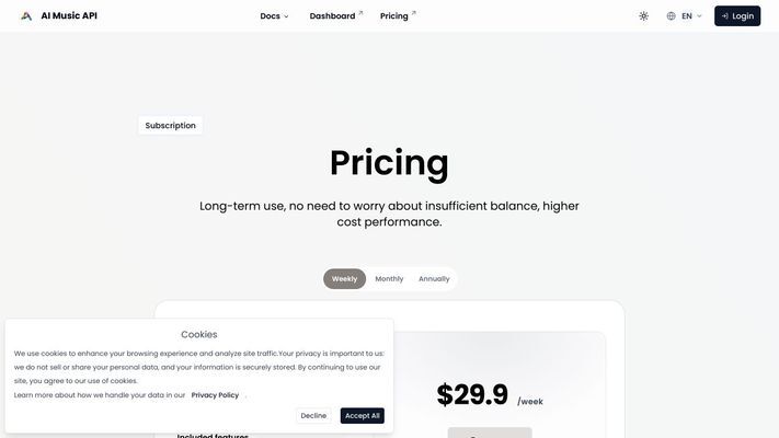 AI Music API