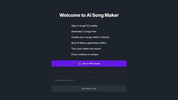 AI Song Maker: AI Music Maker for Royalty-Free Songs