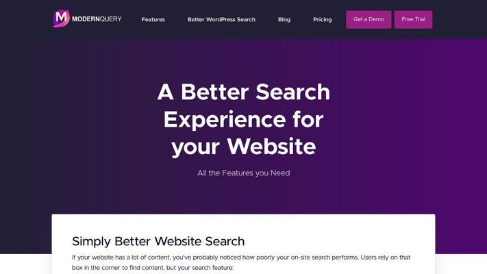 Home - ModernQuery - ChatGPT Search for your Website
