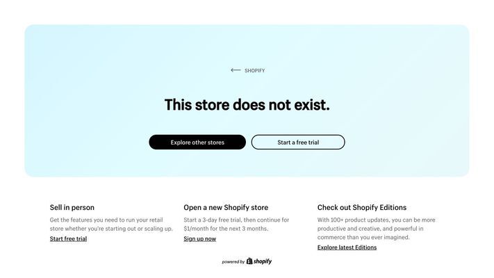 Shopify Ecommerce Software