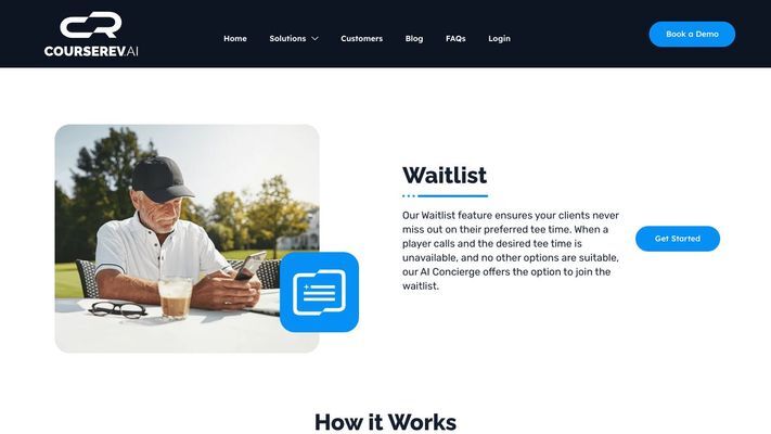 Automate Tee Time Booking with AI Technology - CourseRev.Ai