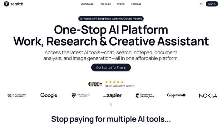 One-Stop AI App Platform