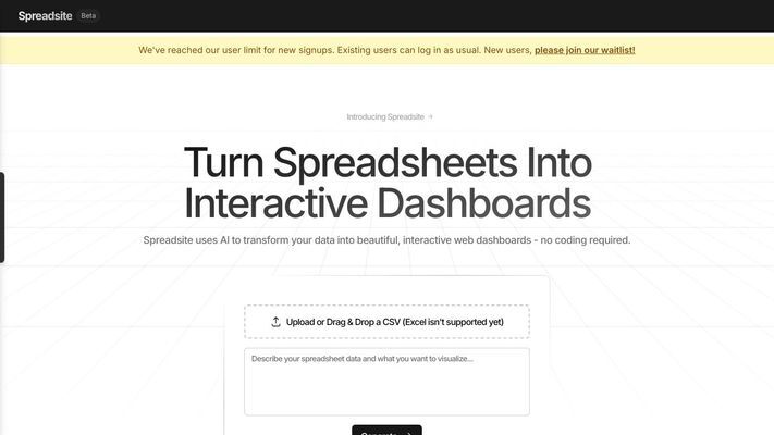 Spreadsite