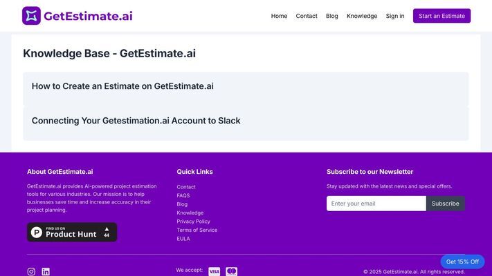 GetEstimate.ai
