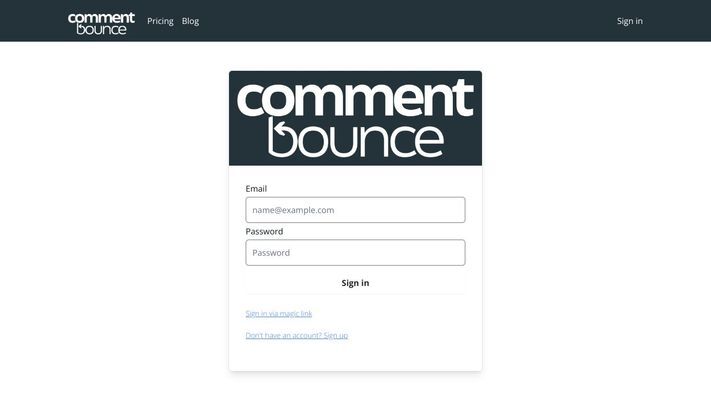 Comment Bounce