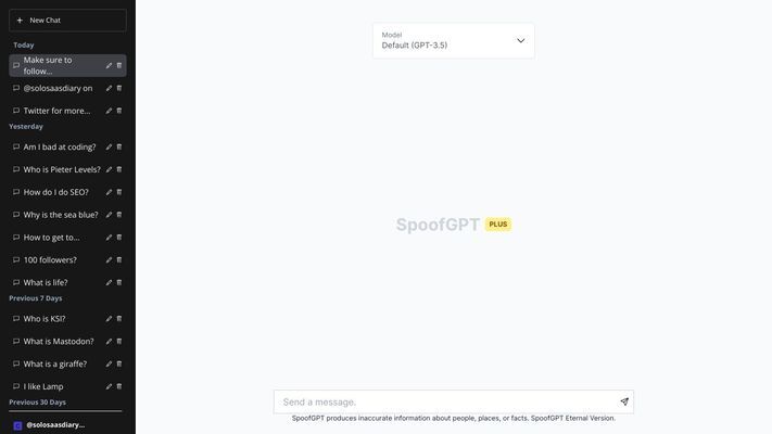 SpoofGPT
