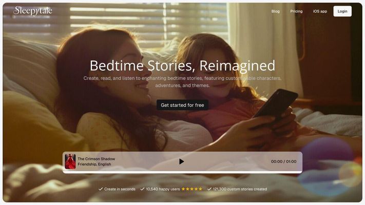 Create Personalized Bedtime Stories With Lifelike Narration