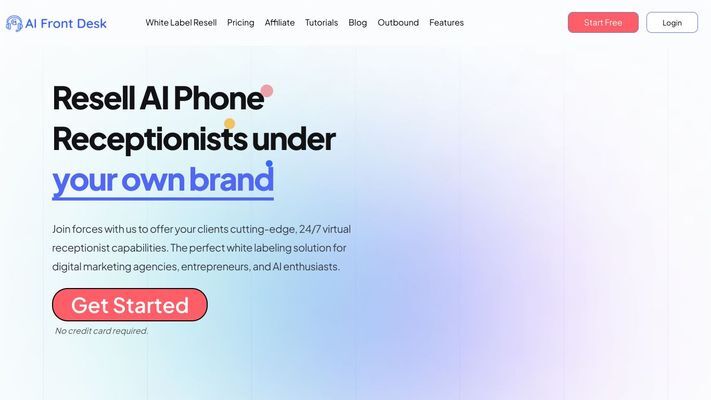 My AI Front Desk | AI Phone Receptionist for Busy Businesses