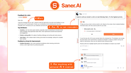 Saner.AI - AI Assistant for ADHDers