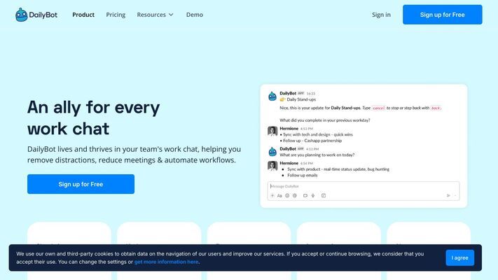 DailyBot | AI-driven workflows for your work chat