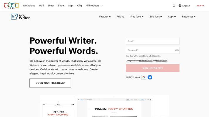 Zoho WorkDrive
