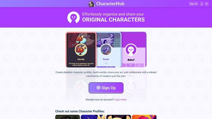 CharacterHub
