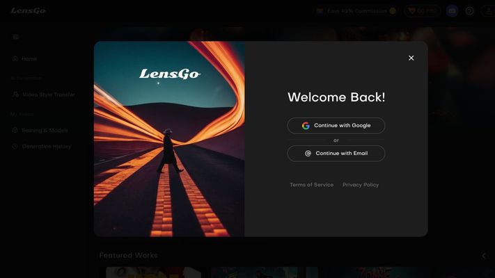 LensGo | Create Style Transfer Videos Easily