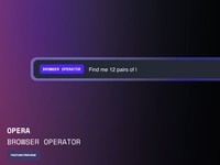 Opera推出内置AI代理的浏览器