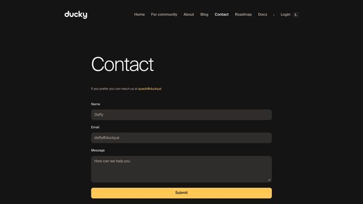 Ducky AI Search Infrastructure